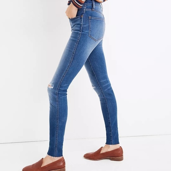 Madewell Roadtripper Jeans: Knee-Rip Edition SZ 26 - Picture 2 of 10